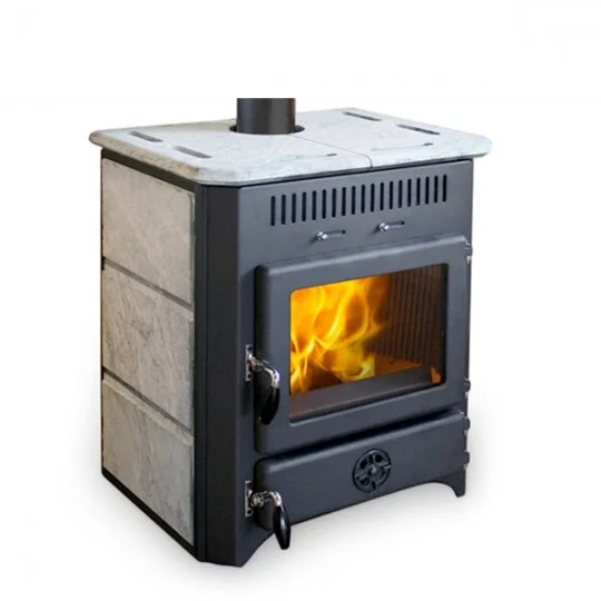 Thermo Vulcan – Holzofen mit Wasserumlaufkessel – 18 kW